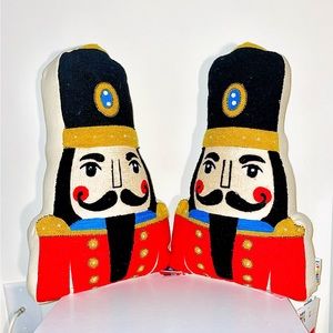 two novogratz nutcracker pillow